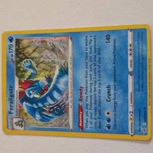 Pokemon Card - Feraligatr